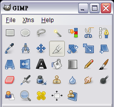 GIMP Crop Tool