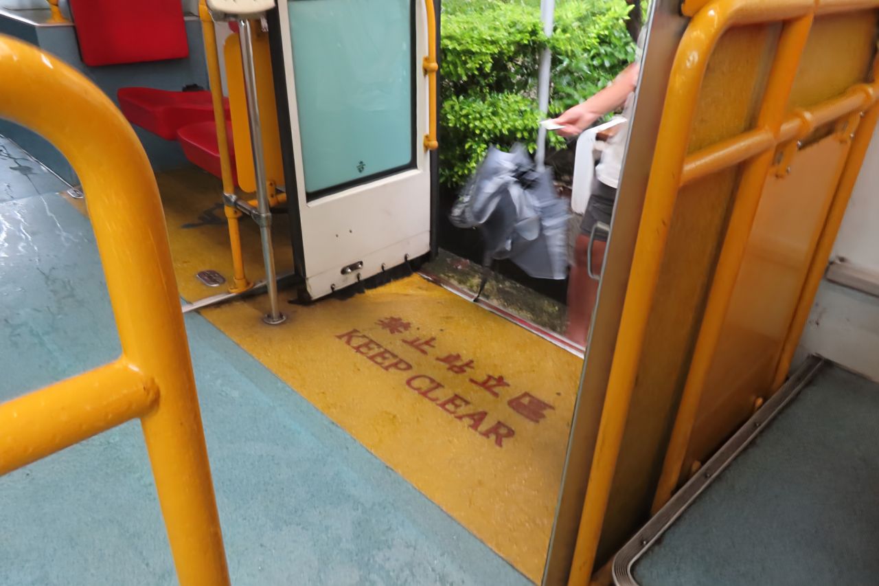 Bus and Umbrella